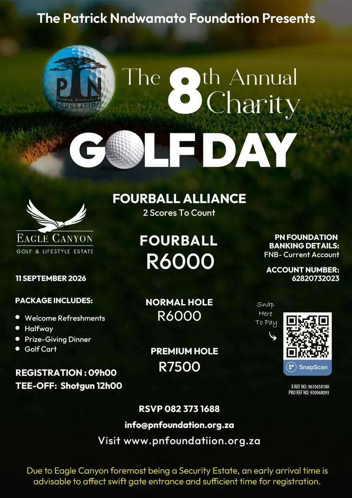 8th Annual Golf Day Flyer